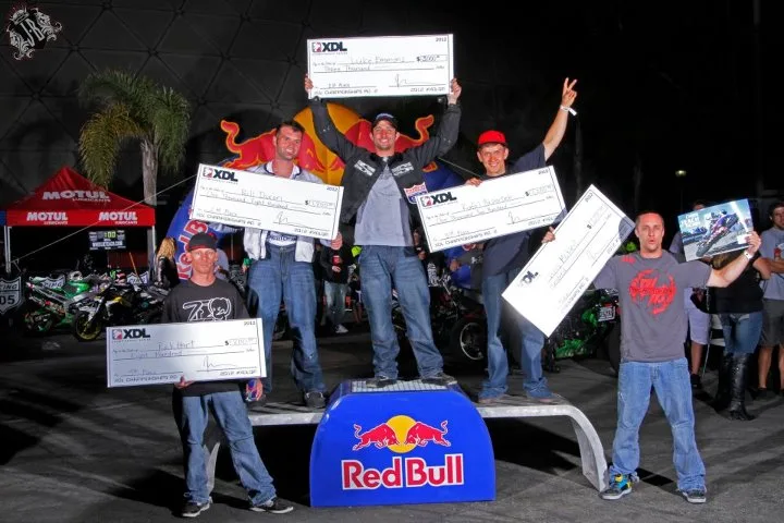 XDL winners with checks